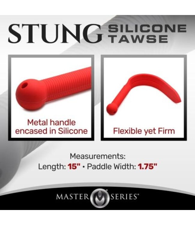 Siliconen Paddle - Rood