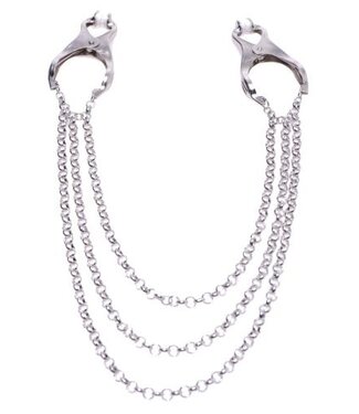 Master Series Affix Triple Chain - Tepelklemmen Met Kettingen