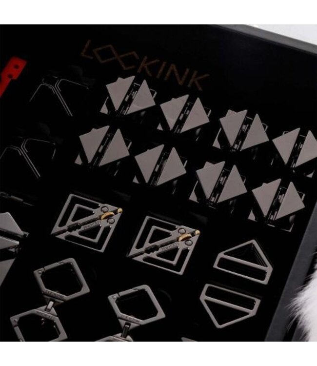 LOCKINK Alles-in-1 BDSM Speelset - zwart