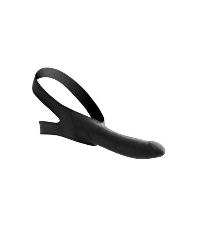 Face Fuk Gag Met Dildo