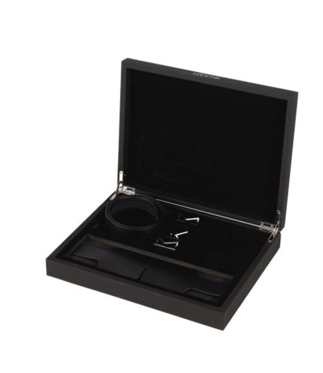 LOCKINK - Blinddoek set - zwart