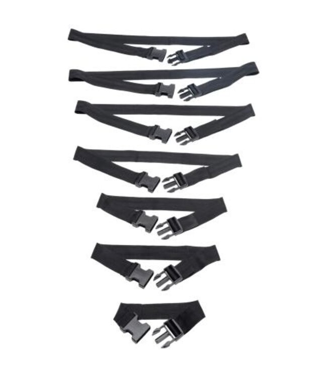 Subdued 7-Delige Bondageriemen Set