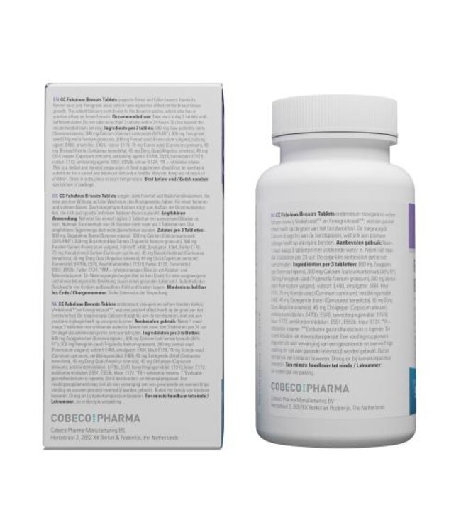 Borstversteviging - 90 tabletten