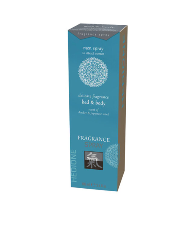 Feromonen Bed & Body Spray Voor Mannen - Amber & Japanse Mint