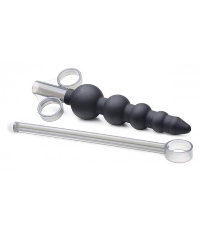 Glijmiddel Launcher met Oplopende Anal Beads