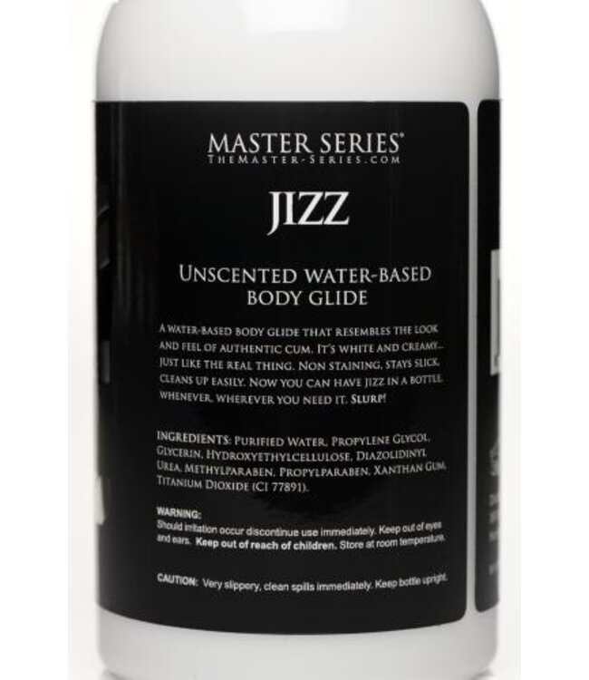 Jizz Wit Glijmiddel - 488 ml