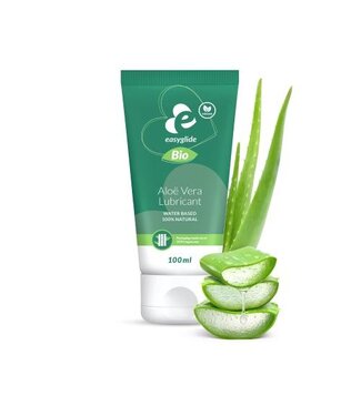 EasyGlide EasyGlide - Bio & Natural Glijmiddel op Waterbasis Aloë vera - 100 ml