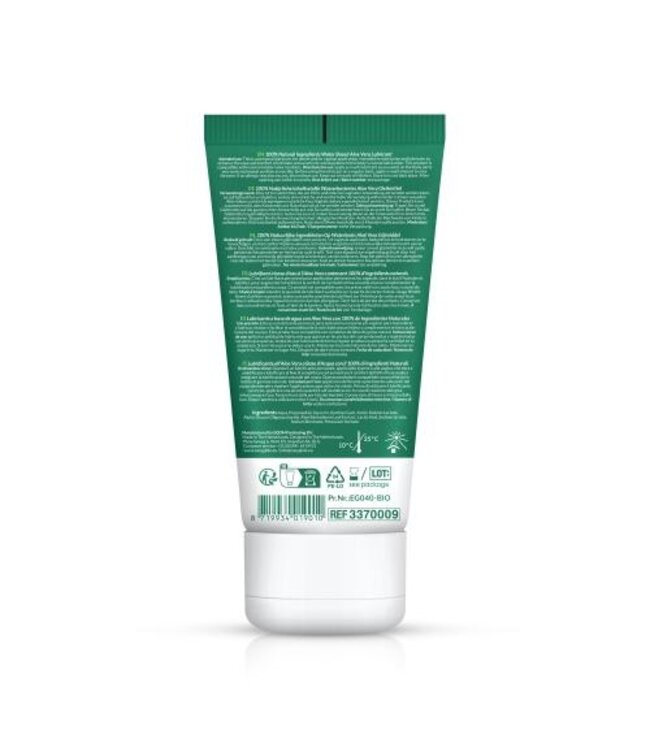 EasyGlide - Bio & Natural Glijmiddel op Waterbasis Aloë vera - 100 ml