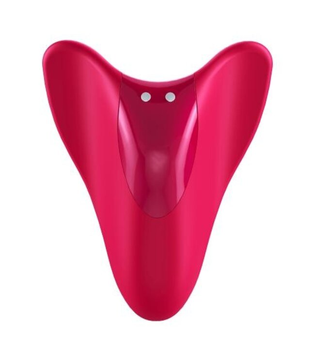 Satisfyer High Fly Vingervibrator - Rood
