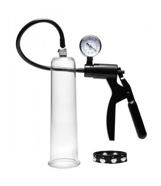 Size Matters The Premium Penispomp Met Cockring - Groot