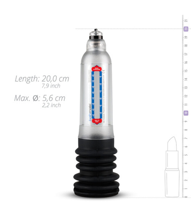 Bathmate Hydro 7 Penispomp - Clear