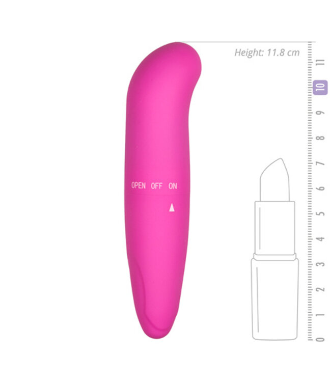 Mini G-spot vibrator - roze