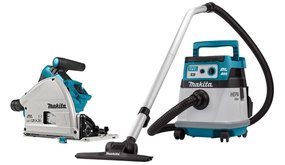 Makita DLX2377UX1 2x18 V AWS Combiset voor (inval)zagen en stofzuigen