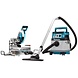 Makita DLX2379UX1 2x18 V AWS Combiset voor afkorten (260mm) en stofzuigen