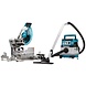 Makita DLX2387UX1 2x18 V AWS Combiset voor afkorten (305mm) en stofzuigen Makita DLX2387UX1 2x18 V AWS Combiset voor afkorten (305mm) en stofzuigen
