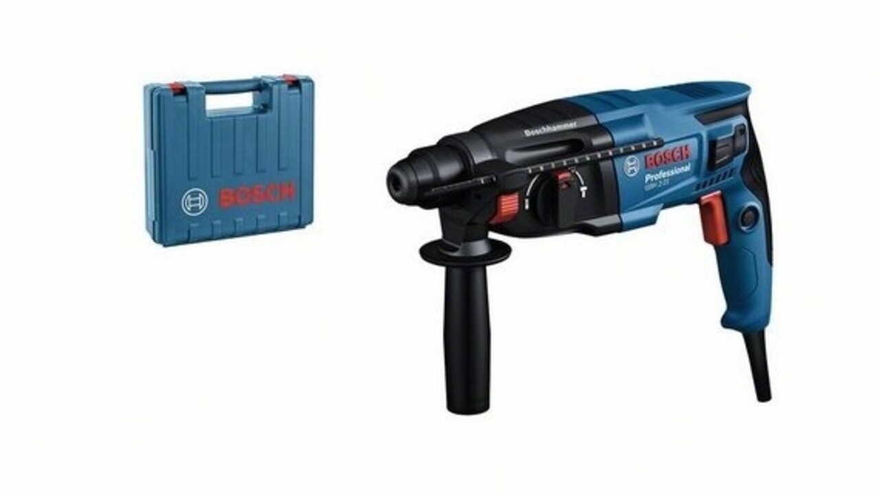 Bosch GBH 2-21 Boorhamer 230 V in Koffer - 06112A6000 Bosch GBH 2-21 Boorhamer 230 V in Koffer - 06112A6000