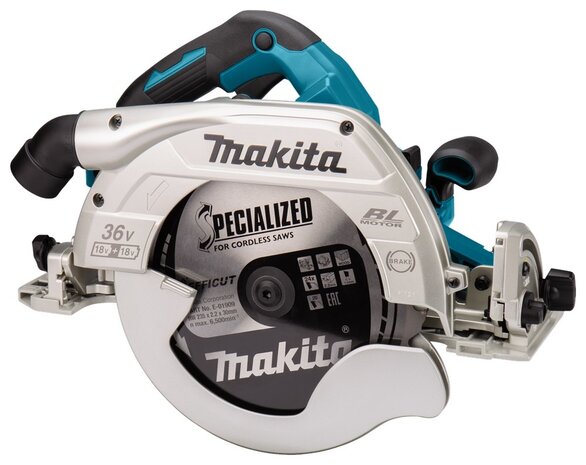 Makita DHS900PT2 2x18 V Cirkelzaag 235 mm