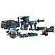 Makita DK0128G601 40 V Max Combiset boren, (slag)schroeven, slijpen en zagen