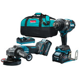 Makita DK0139G202 40 V Combiset slijpen en bevestigen