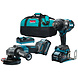 Makita DK0139G202 40 V Combiset slijpen en bevestigen