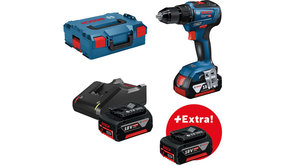 Bosch GSR 18V-55 Boormachine 3 x 5.0 Ah - 0615990L8D