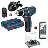 Bosch GSR 12V-15 Accu schroefboormachine LI Kit + AC sets - 0615997566