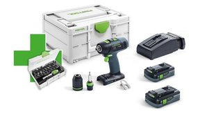 Festool T18+3 Accuschroefboormachine HPC4,0 I-Plus - 577188