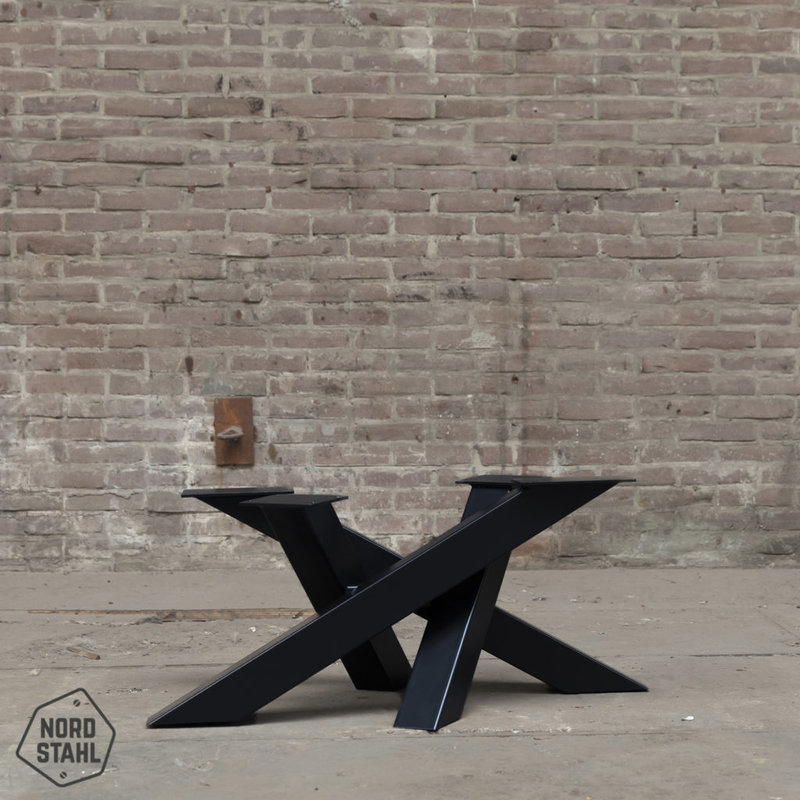 Nordstahl Stalen onderstel salontafel - Twist coffee leg - Nordstahl