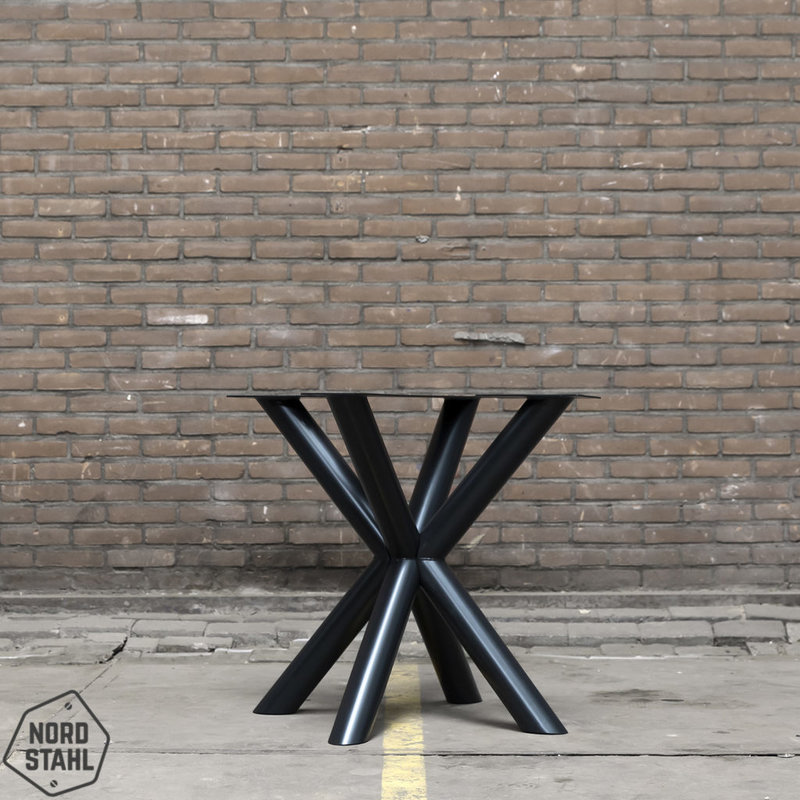 Nordstahl Stalen onderstel tafel - Double X round leg - Nordstahl