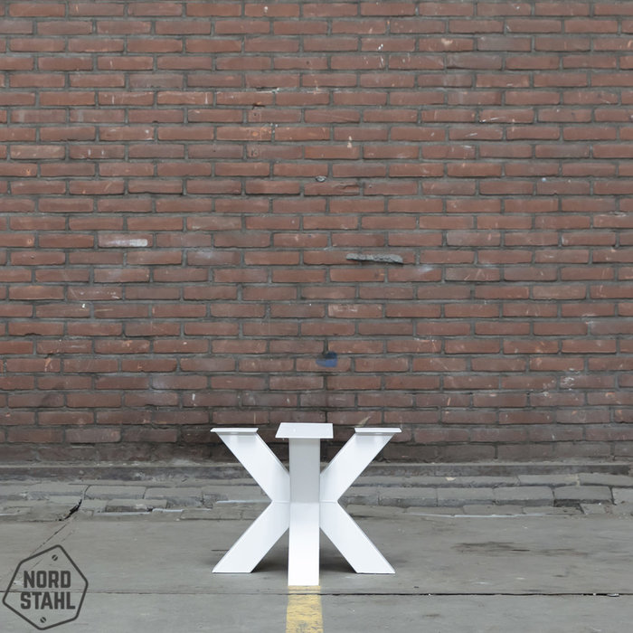Nordstahl Stalen onderstel salontafel - Double x coffee leg - Nordstahl