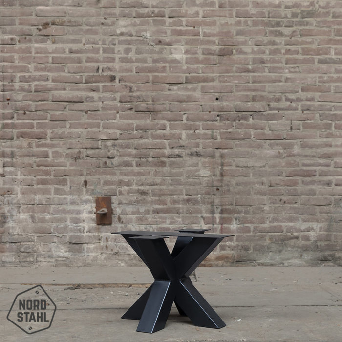 Nordstahl Stalen onderstel salontafel - Double x coffee leg - Nordstahl