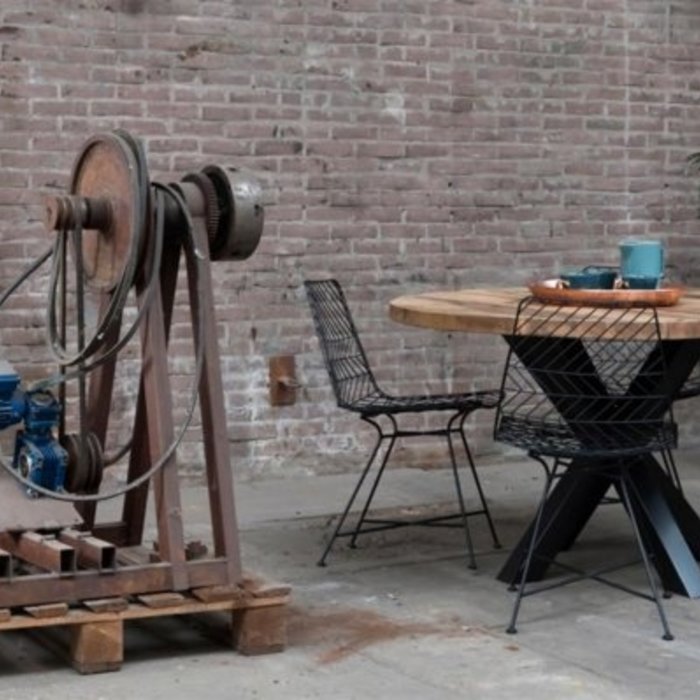 Wood & Work Eiken tafelblad - 4cm dik eiken - rond