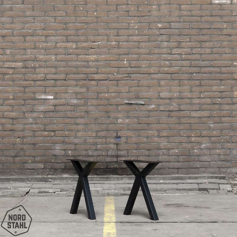 Nordstahl Stalen bankpoten - Scissor benchleg - Nordstahl