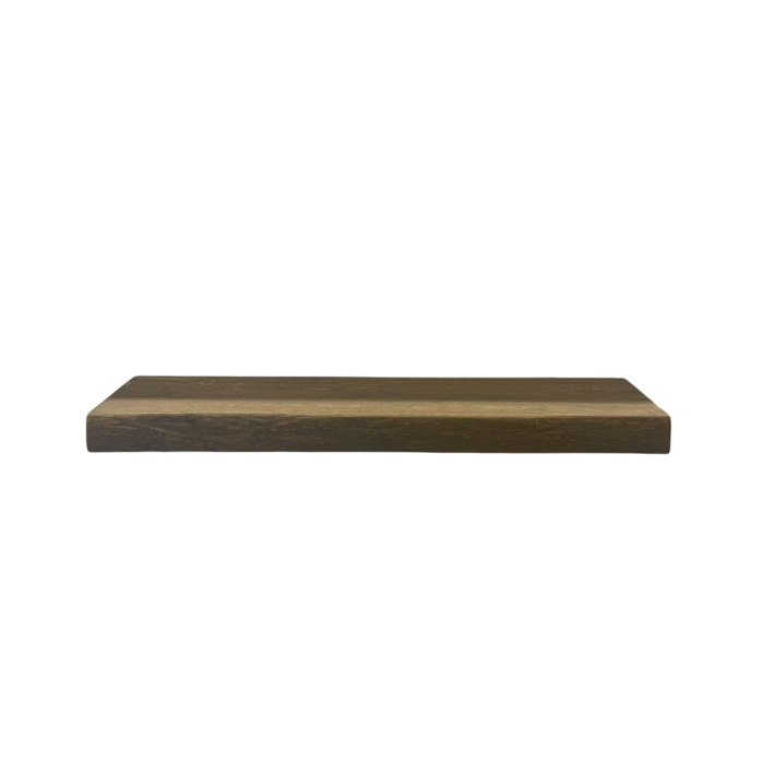 Wood & Work Houten wandplank  - Havanna -  Groot - 4cm dik eiken - Boomstam
