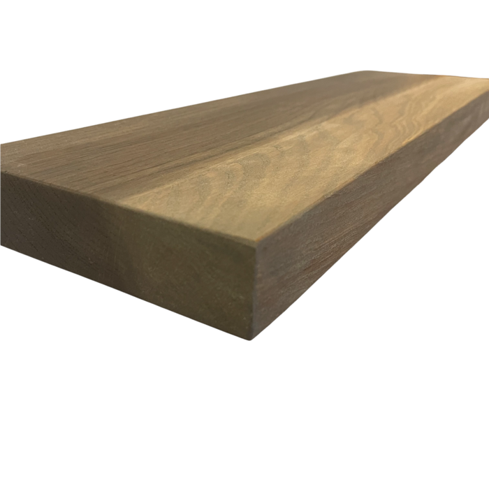Wood & Work Houten wandplank - Havanna - Klein - 4cm dik eiken - Recht