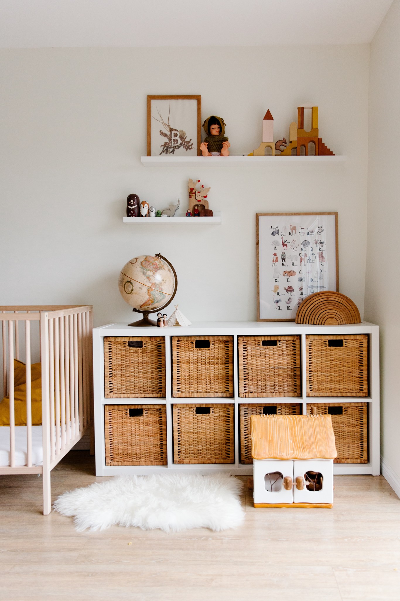 Onophoudelijk geur Knorretje Inspiratie voor wandplanken op de babykamer - Wood & Work