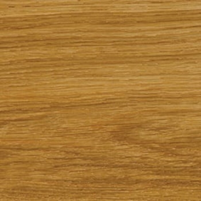 Wood & Work Houten wandplank  - Pure -  Groot - 4cm dik eiken - Recht