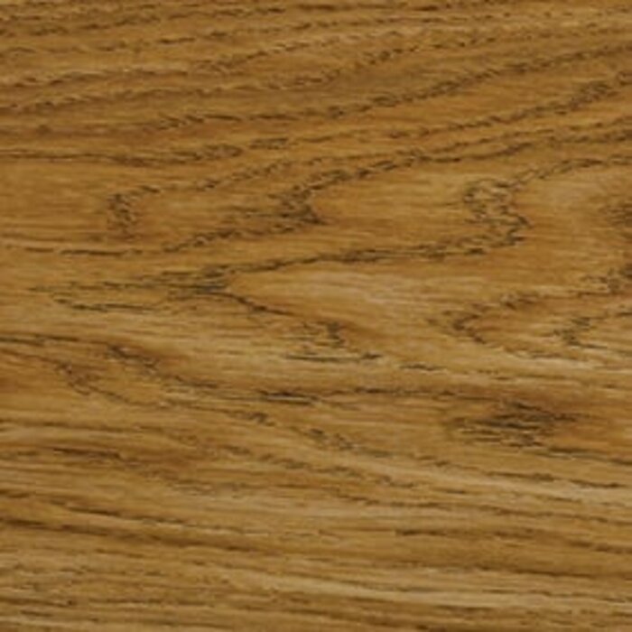 Wood & Work Houten wandplank  - Castle brown -  Groot - 4cm dik eiken - Recht