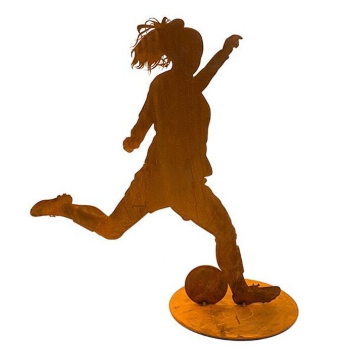 patina voetballer | Voetbal decoratie figuur