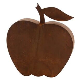 Metalen decoratieve appel - charmante 3D-tuindecoratie voor huis en tuin