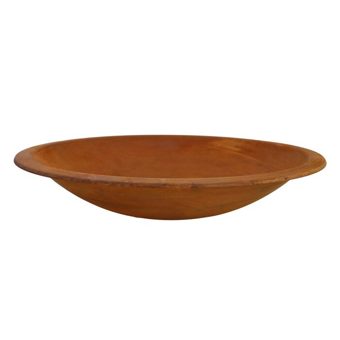 Patina sierschaal rond voor beplanting | Bloemenschaal in verschillende variaties