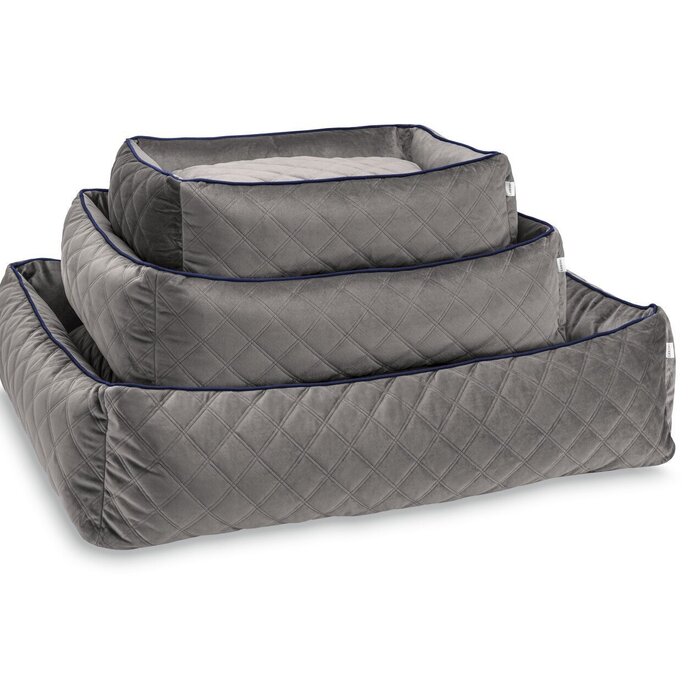 Klassiek hondenbed - OXFORD GRIJS