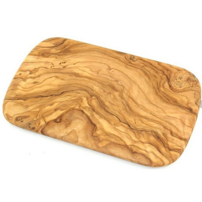 Ontbijtplank 22 cm gemaakt van olijfhout