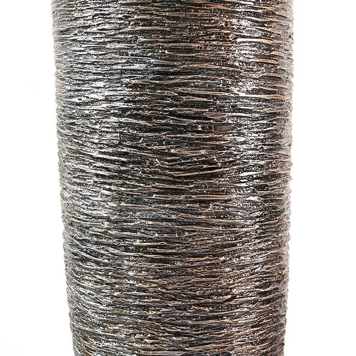 Poly/glasvezel plantenbak "Giant" antiek brons H.75cm