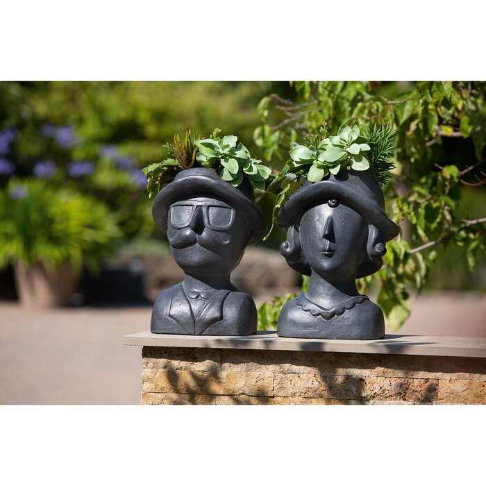 Magnesia plantenbak "Mevrouw"