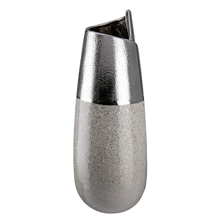 Keramieken vaas met uitsnede "Marmo"