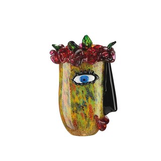 Glasart design vaas “Flora”