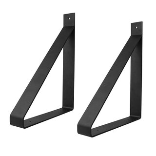 Gorillz Wagon 38 - Industriële - Plankendragers - 2 Stuks Plankdragers - Zwart