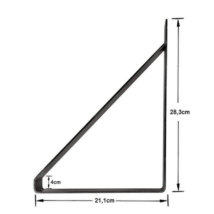 Gorillz Wagon 38 - Industriële - Plankendragers - 2 Stuks - Metal