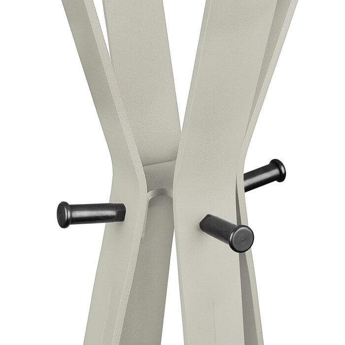 Gorillz Modi - Staande kapstok - Industrieel design - 8 haken - Grijs